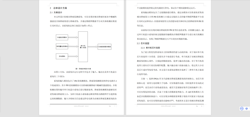 图片[3]-032 【基于stm32微型控制器的城市降雨监测系统】-锤锤工作室