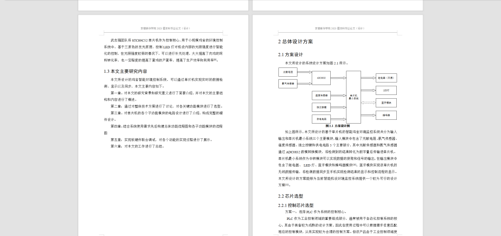 图片[5]-187-基于单片机的鸡舍智能环境控制系统设计-锤锤工作室