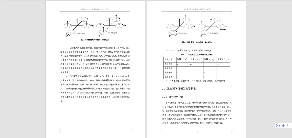图片[9]-511【新华学院】基于串级PID控制算法的四旋翼无人机控制系统的设计与实现-锤锤工作室