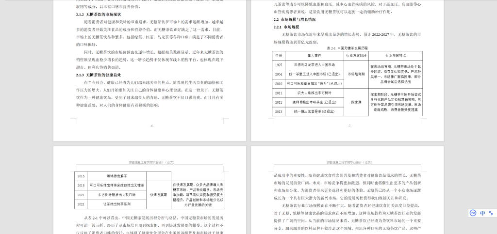图片[2]-565【安徽信息工程学院】无糖茶饮的行业现状和发展趋势探究4.05-锤锤工作室