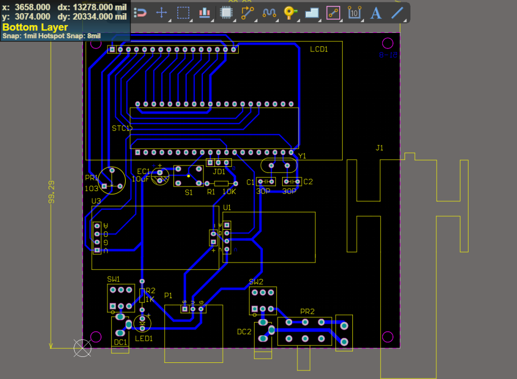 图片[2]-598【实物】基于单片机的跑步机控制系统-锤锤工作室
