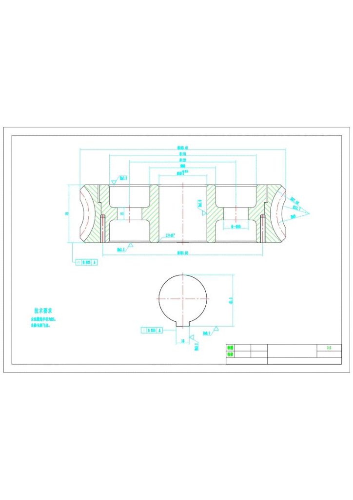 图片[11]-一级涡轮蜗杆减速器装配图全套含三维图-锤锤工作室