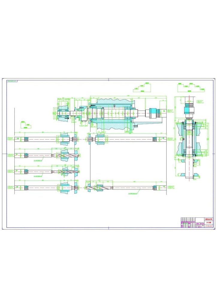 图片[9]-S195柴油机机体三面粗镗组合机床及夹具设计-锤锤工作室
