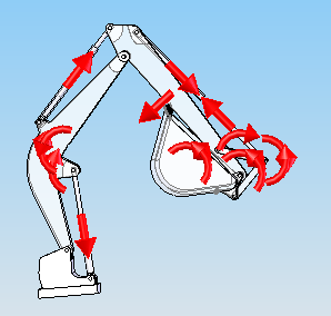 WY100液压履带挖掘机总体及工作装置设计及运动仿真(sw+说明书+cad)-锤锤工作室
