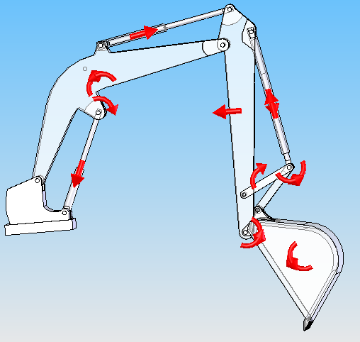 图片[8]-WY100液压履带挖掘机总体及工作装置设计及运动仿真(sw+说明书+cad)-锤锤工作室