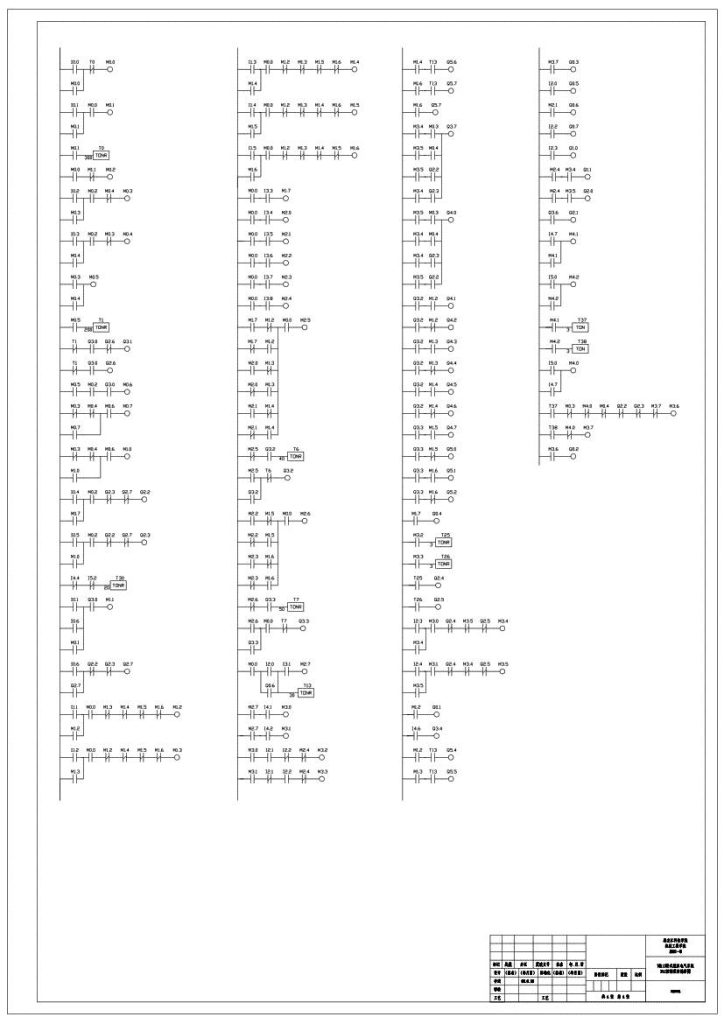 图片[9]-T6113机床控制系统的设计改造PLC-锤锤工作室