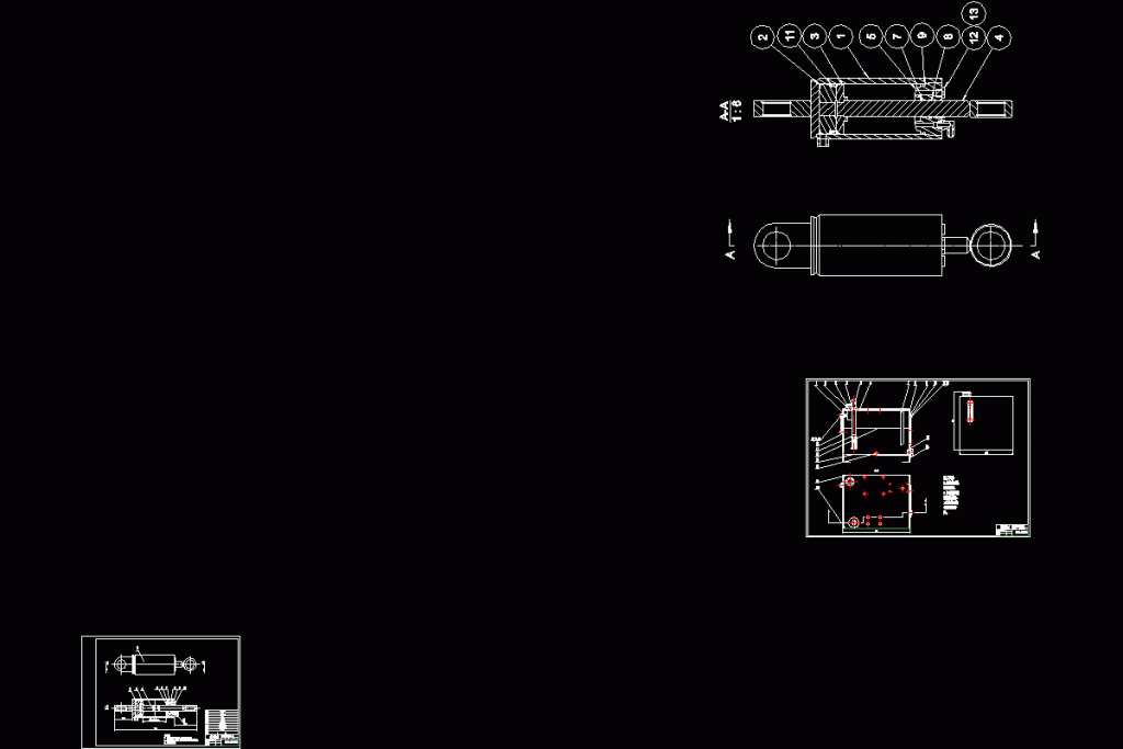 图片[2]-卧式钻孔组合机床液压系统设计图纸+说明书【0】-锤锤工作室