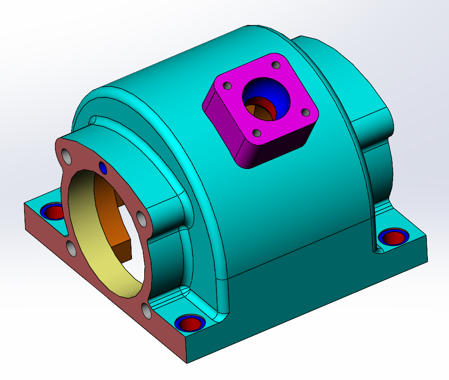 图片[27]-犁刀变速齿轮箱体的加工工艺夹具设计-锤锤工作室