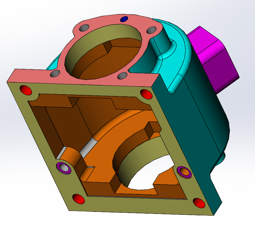 图片[29]-犁刀变速齿轮箱体的加工工艺夹具设计-锤锤工作室