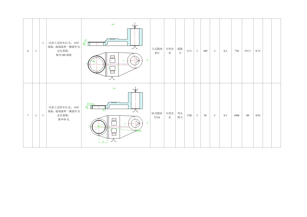 图片[7]-齿轮轴承座零件的工艺规程及铣底端面夹具设计-锤锤工作室