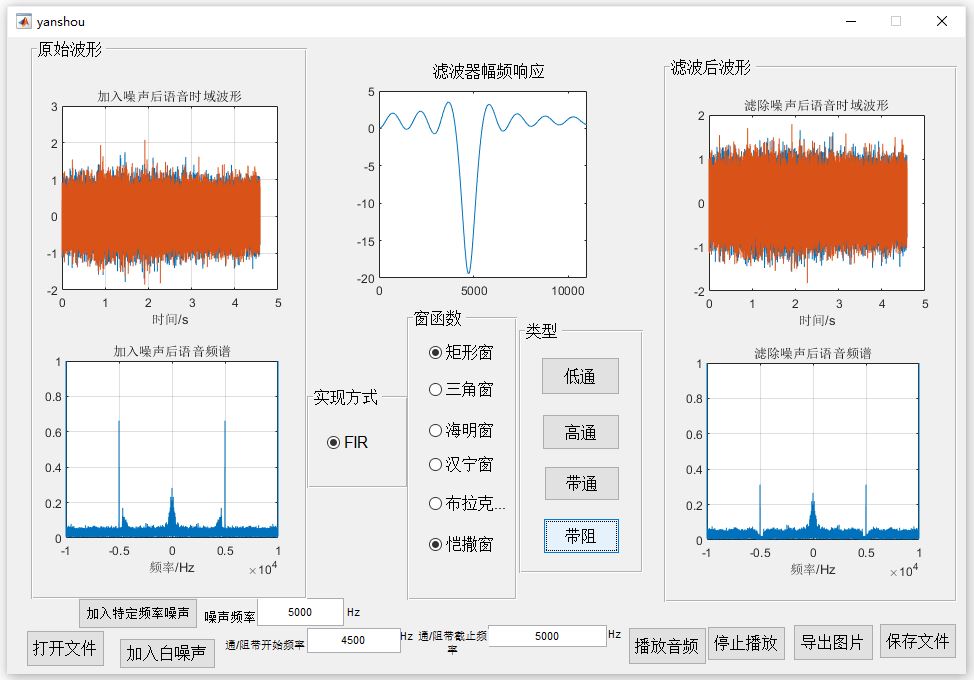 图片[9]-基于FIR滤波器的语音信号降噪系统设计与实现-锤锤工作室