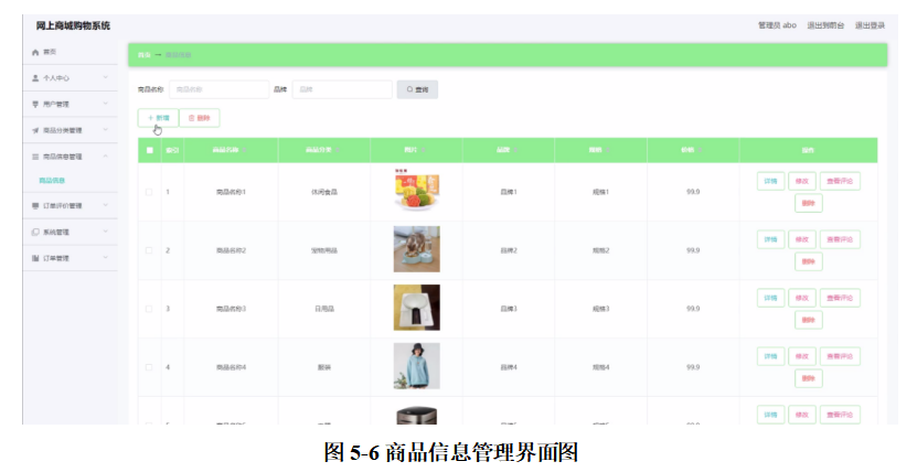 图片[7]-631【新华学院】基于SpringBoot网上购物商城系统的设计与实现【论文+JAVA程序】-锤锤工作室