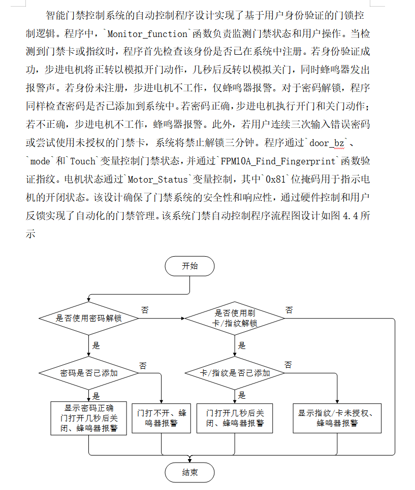 图片[5]-653一体化智能门禁控制系统【论文+实物设计资料】-锤锤工作室