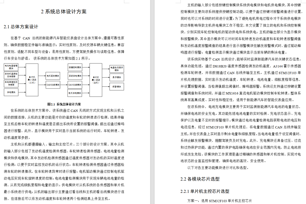 图片[5]-654基于CAN总线的新能源汽车智能仪表盘设计（方案一）【论文+实物设计资料】-锤锤工作室