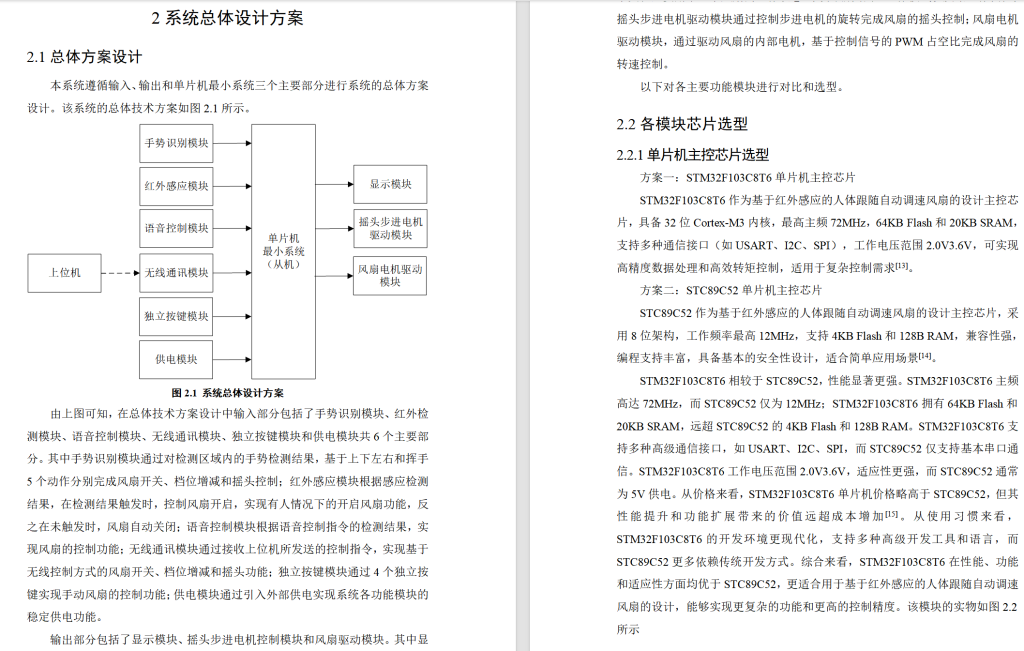 图片[6]-679基于红外感应的人体跟随自动调速风扇的设计【论文+实物设计资料】-锤锤工作室