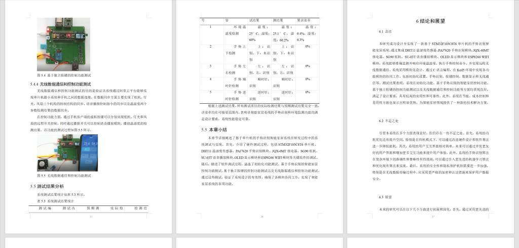 图片[15]-711基于单片机的手势识别智能家居系统设计（方案二）【论文+实物设计资料】-锤锤工作室