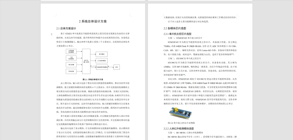 图片[11]-712基于STM32单片机教室节能照明（方案一）【论文+实物设计资料】-锤锤工作室