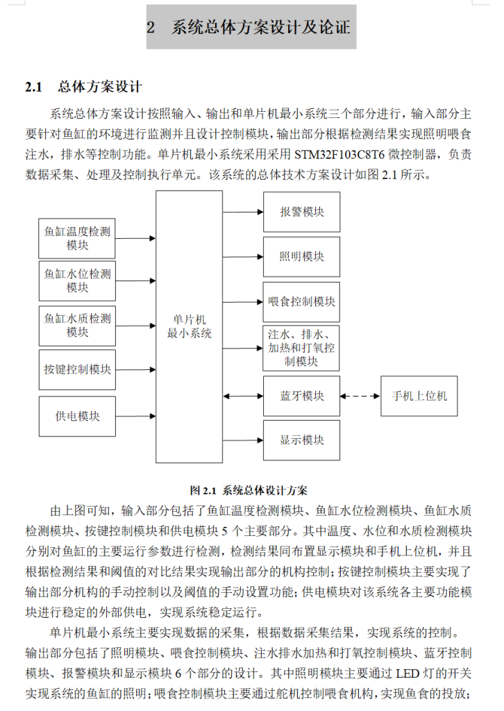 图片[4]-760基于蓝牙的智能鱼缸控制系统设计与实现【论文+实物设计资料】-锤锤工作室