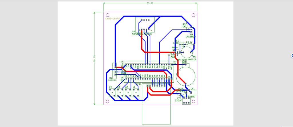 图片[14]-763基于单片机的健康检测智能腕表的设计【论文+实物设计资料】-锤锤工作室