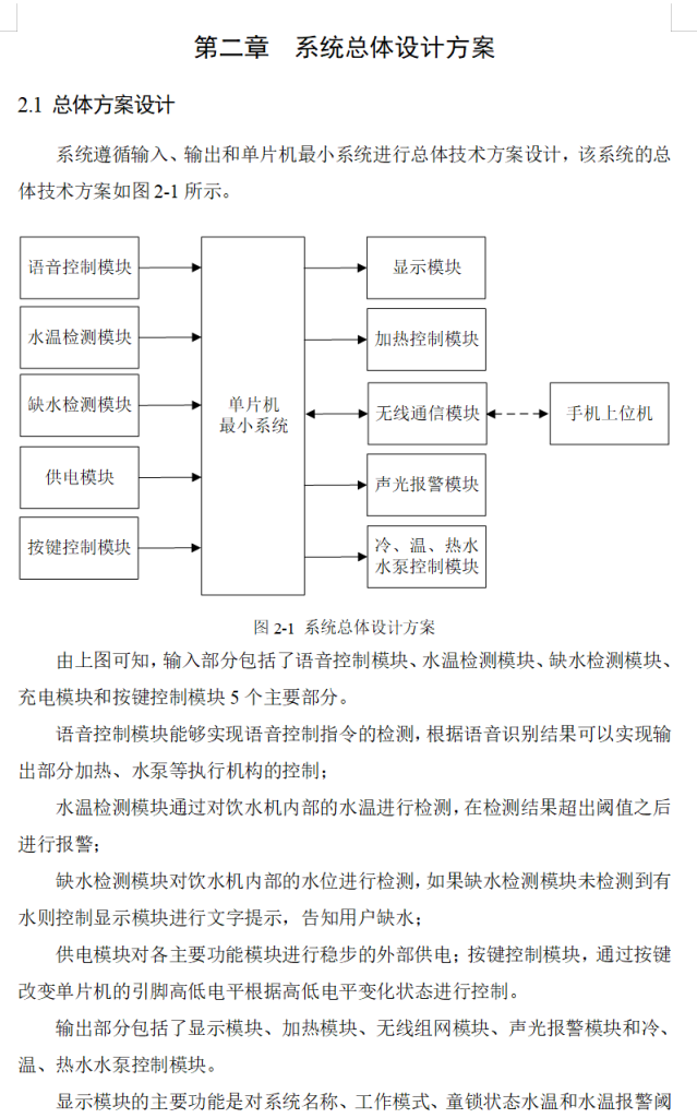 图片[4]-776基于单片机的饮水机防干烧自动保护控制系统设计【论文+实物设计资料】-锤锤工作室